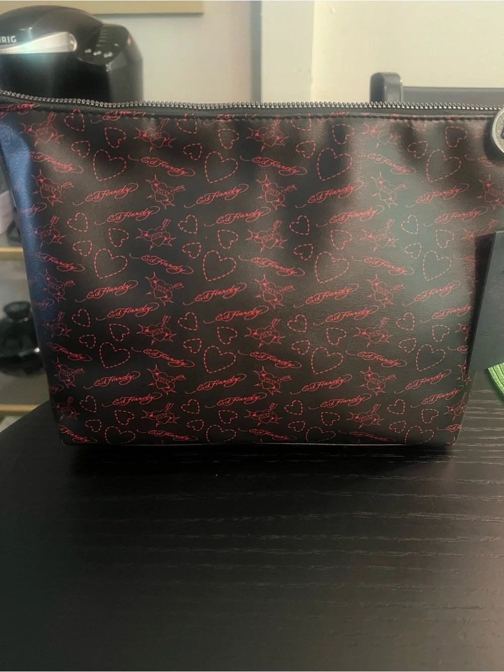 Ed Hardy Cosmetic Pouch (NWT)